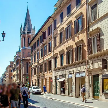 Piazza Di Spagna Moda Luxury Lägenhet *